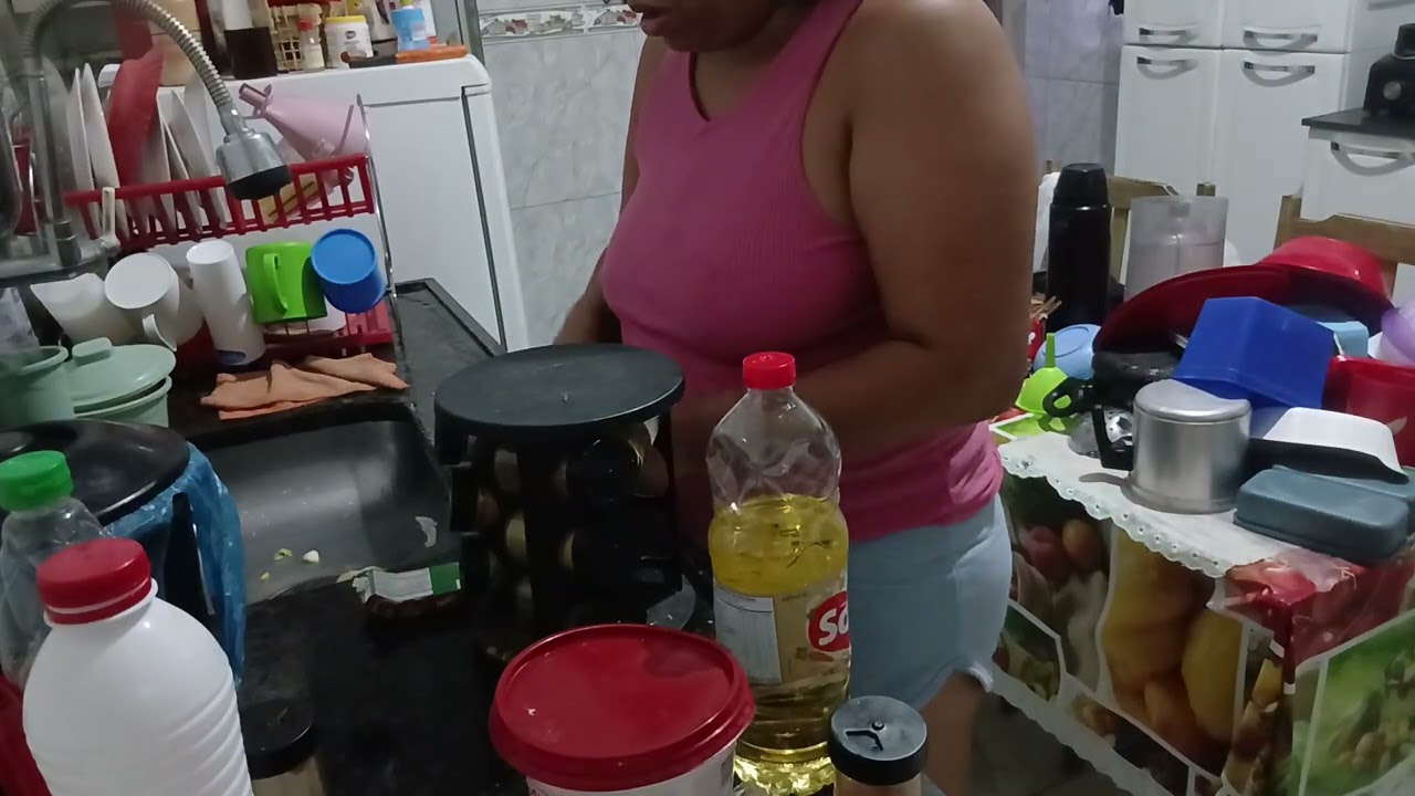Preparando minha jantinha parte 01 😋
