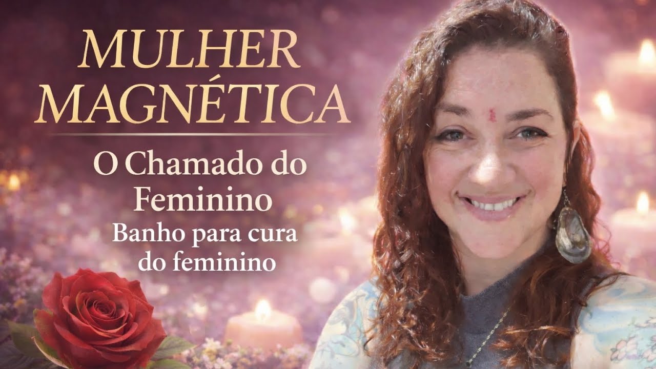 Mulher Magnética — O Chamado do Feminino | Banho de ervas para cura do feminino