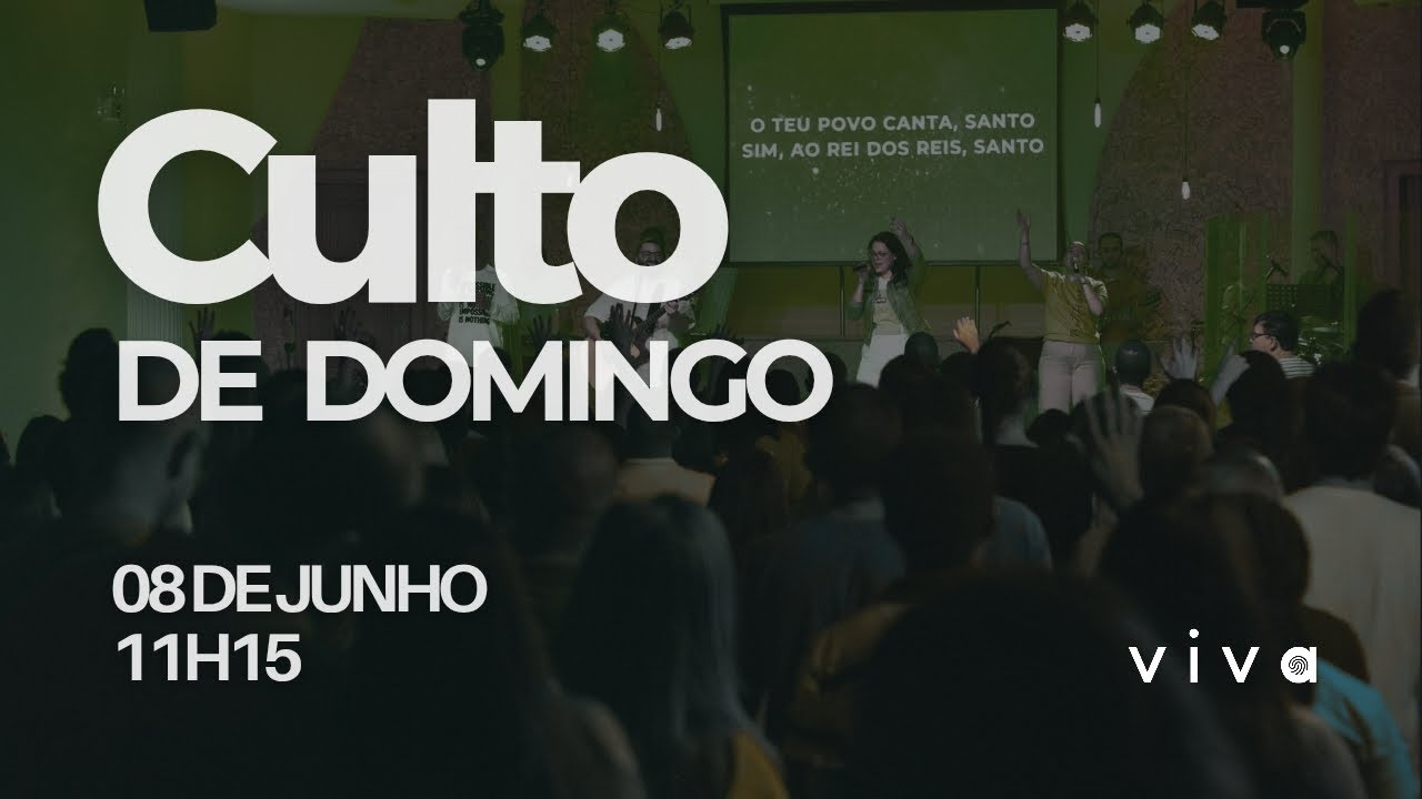 VIVA ONLINE |CULTO MANHÃ| CULTO DE DOMINGO  | PR. BRUNO CALDAS | 01/06/2025