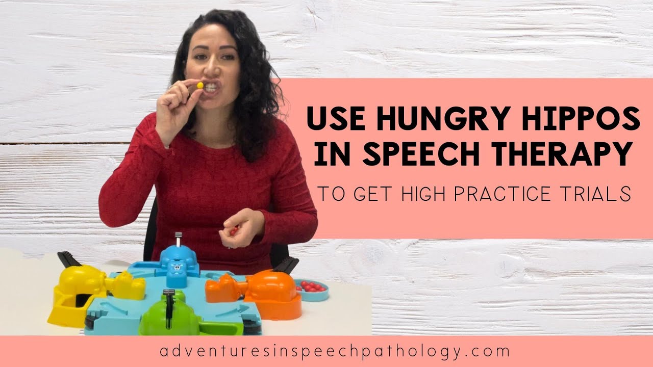 Use Hungry Hippos in Speech Therapy to Get High Practice Trials