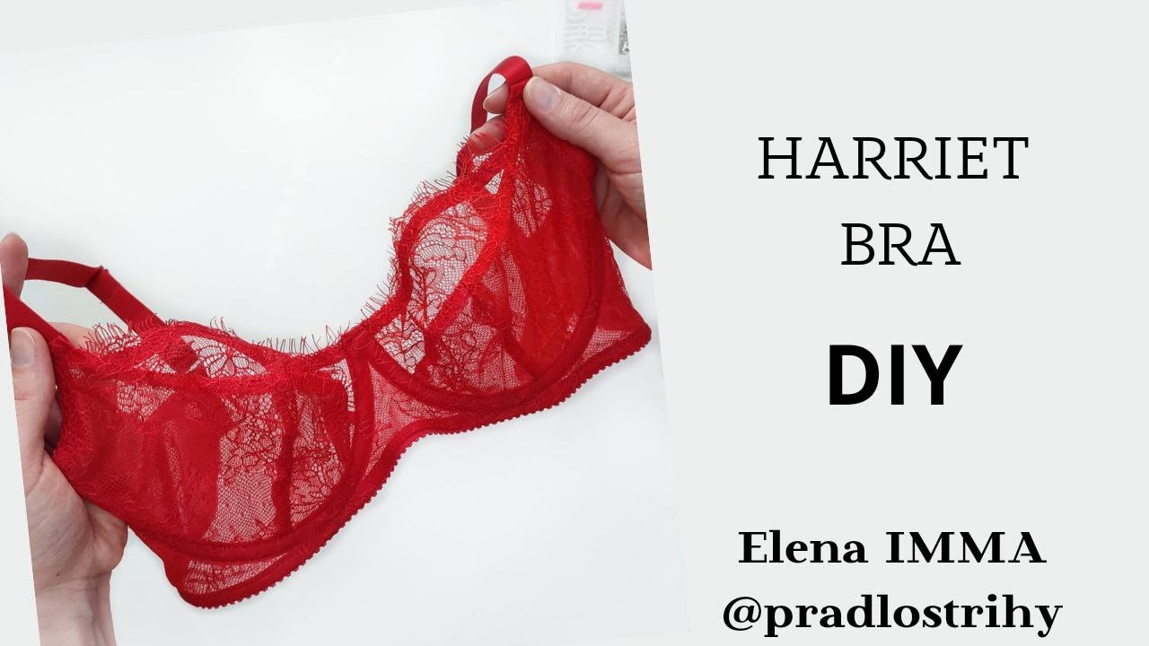 Harriet Bra tutorial. Cloth Habit.  DIY.