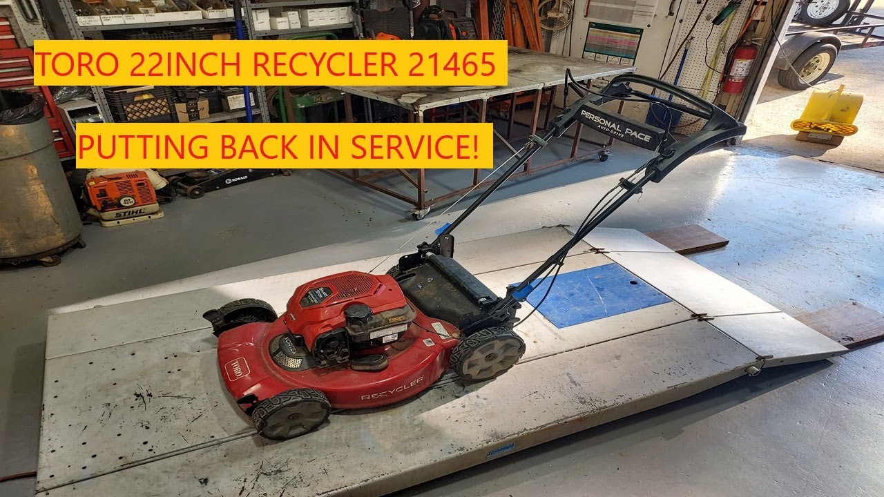 Toro 22inch Recycler | Putting Back In Service!