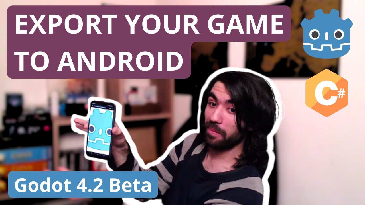 How to use Experimental Godot 4 Android Export! Even with C#! #Tutorial