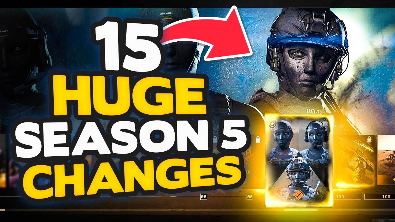 WARZONE SEASON 5: 15 HUGE UPDATES! Easter Egg, An94, ISO, Battle Pass + MORE! (Modern Warfare)