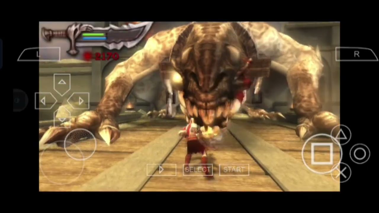 boss battle - kratos vs basilisk, how to kill basilisk in God of war (chains of Olympus)