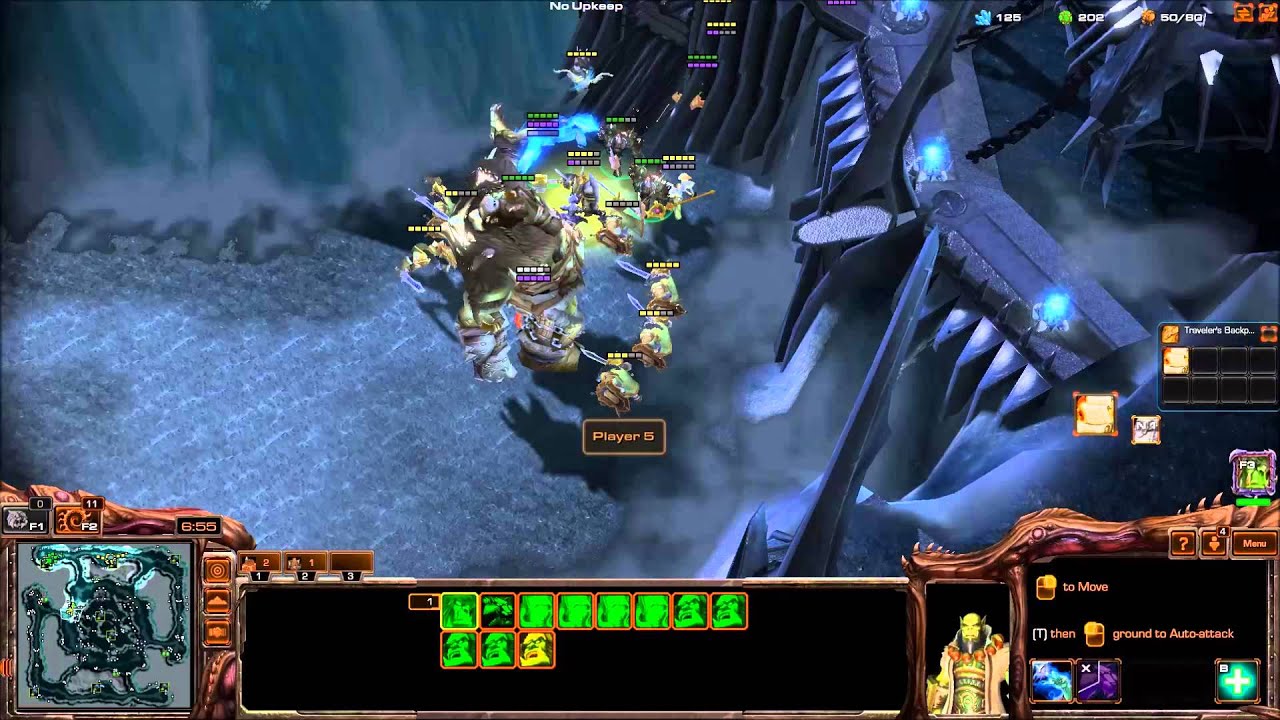 Starcraft2 Arcade WAH The Ice Crown