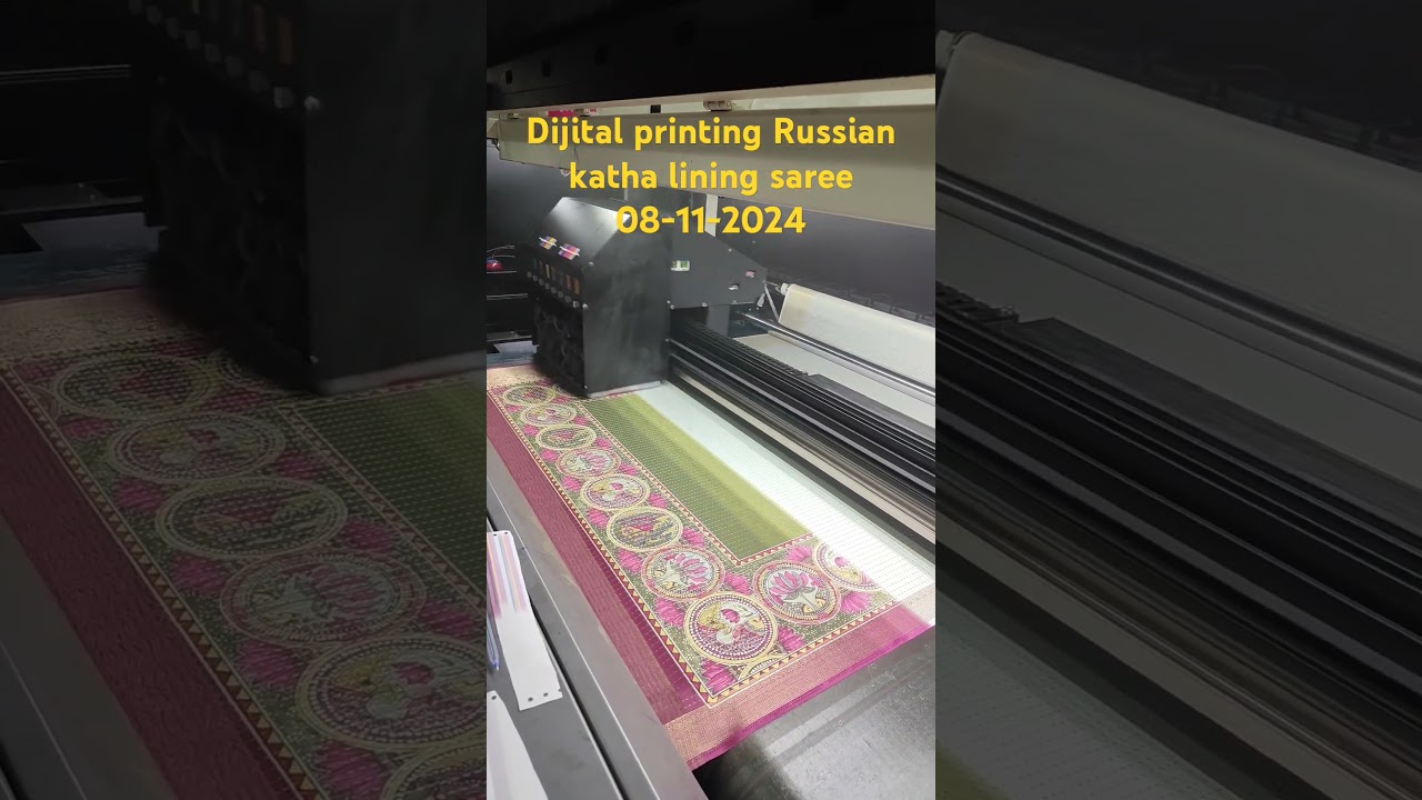Dijital printing saree 