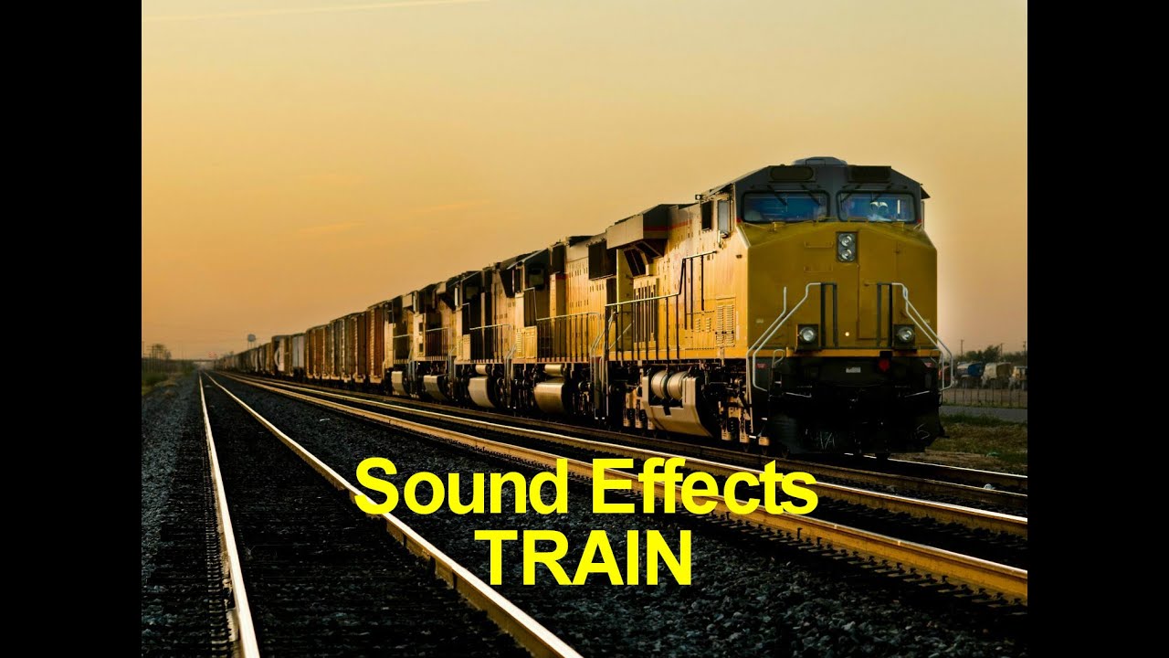 TRAIN Sound Effects - Big Honking