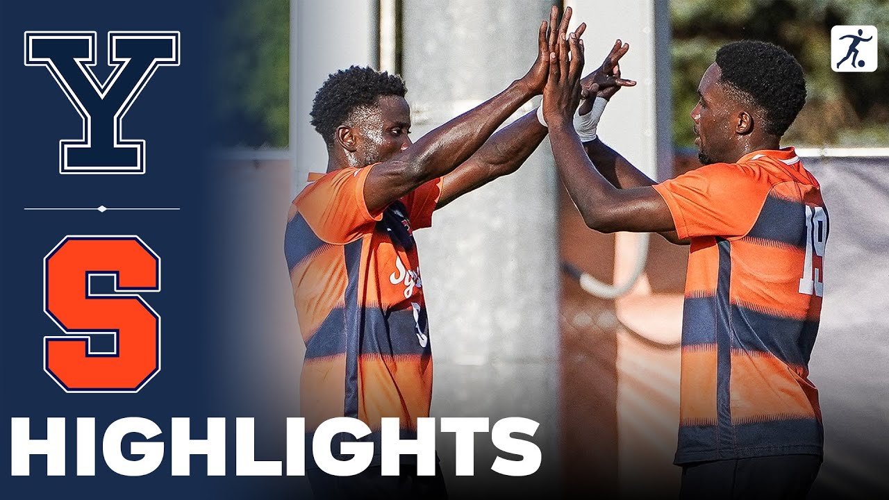 Yale vs Syracuse | NCAA College Soccer | Highlights - September 01, 2025