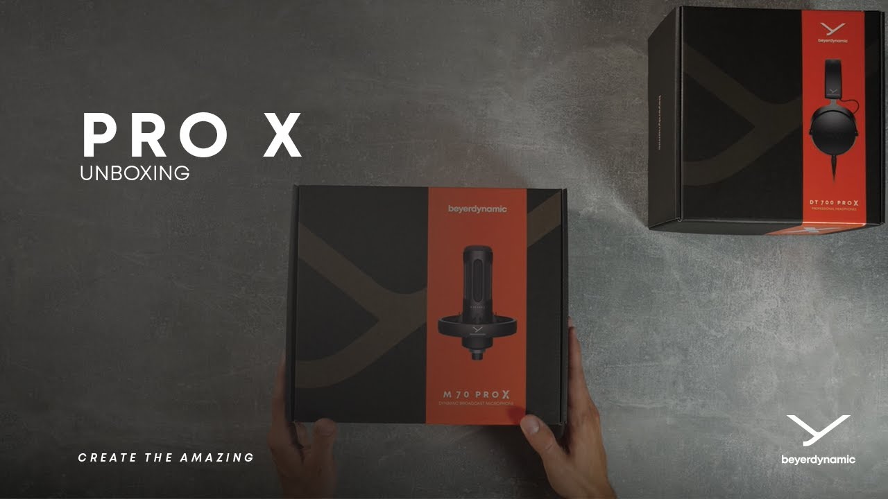beyerdynamic | PRO X &ndash; Unboxing