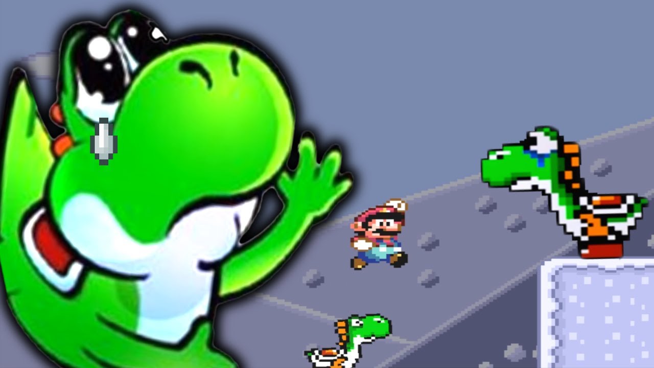 THE SADDEST YOSHI HORROR .EXE GAME I'VE EVER PLAYED - SMW: LOST