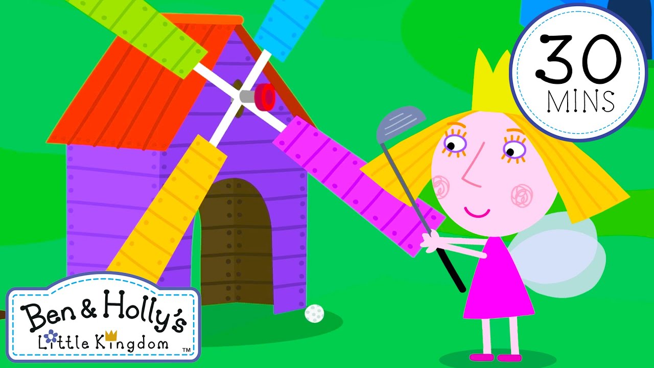 Golf & Gaston 🏰 Ben and Holly's Little Kingdom - Triple Episode! 🐞 S1: EP 19 - 21 ⭐️ Kids Cartoons