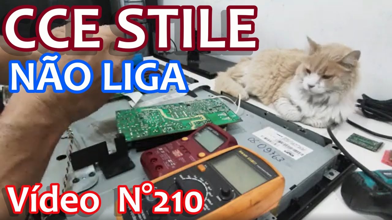 CCE LCD STILE D3201  SEM FUNCIONAMENTO - Vídeo  N°210