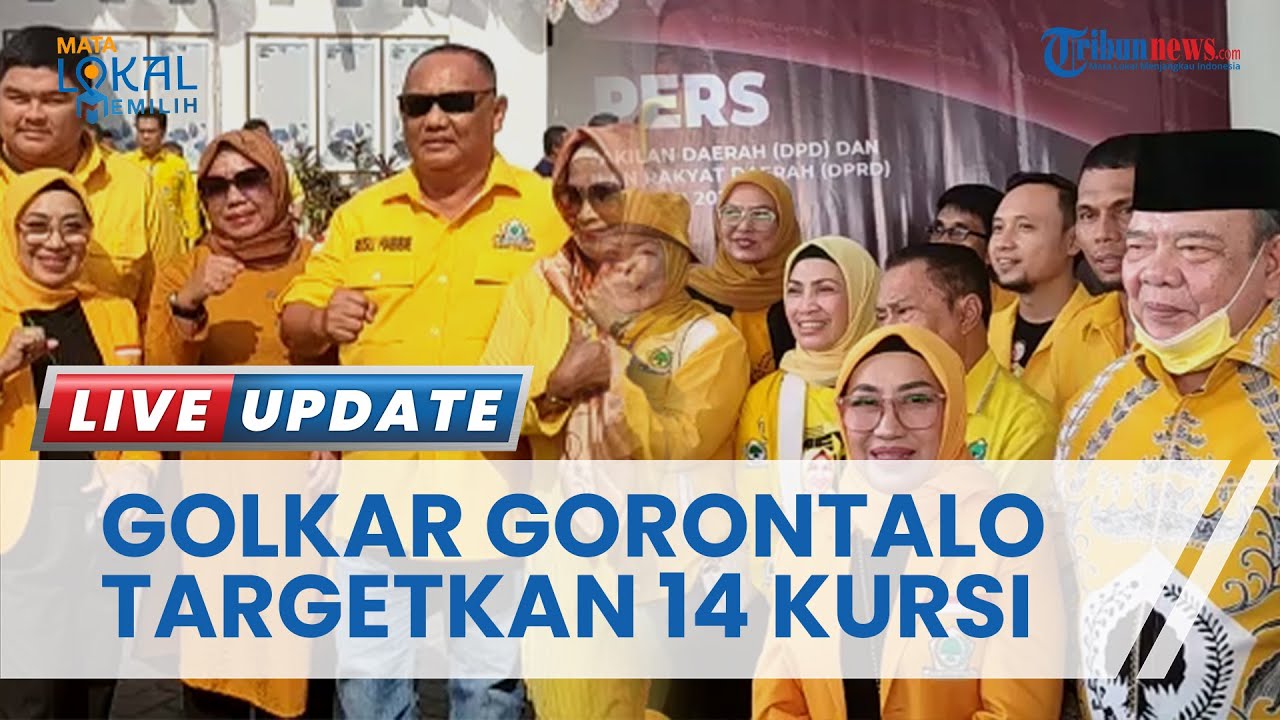Ajukan Kader-kader Berkualitas, Partai Golkar Gorontalo Optimis Raih 14 Kursi DPRD
