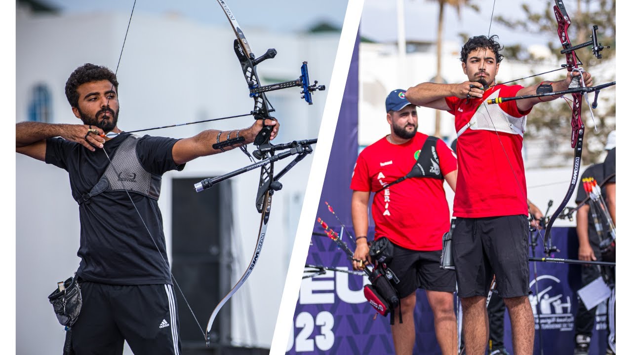 Egypt v Algeria – recurve men team gold | Nabeul 2023 African Championships