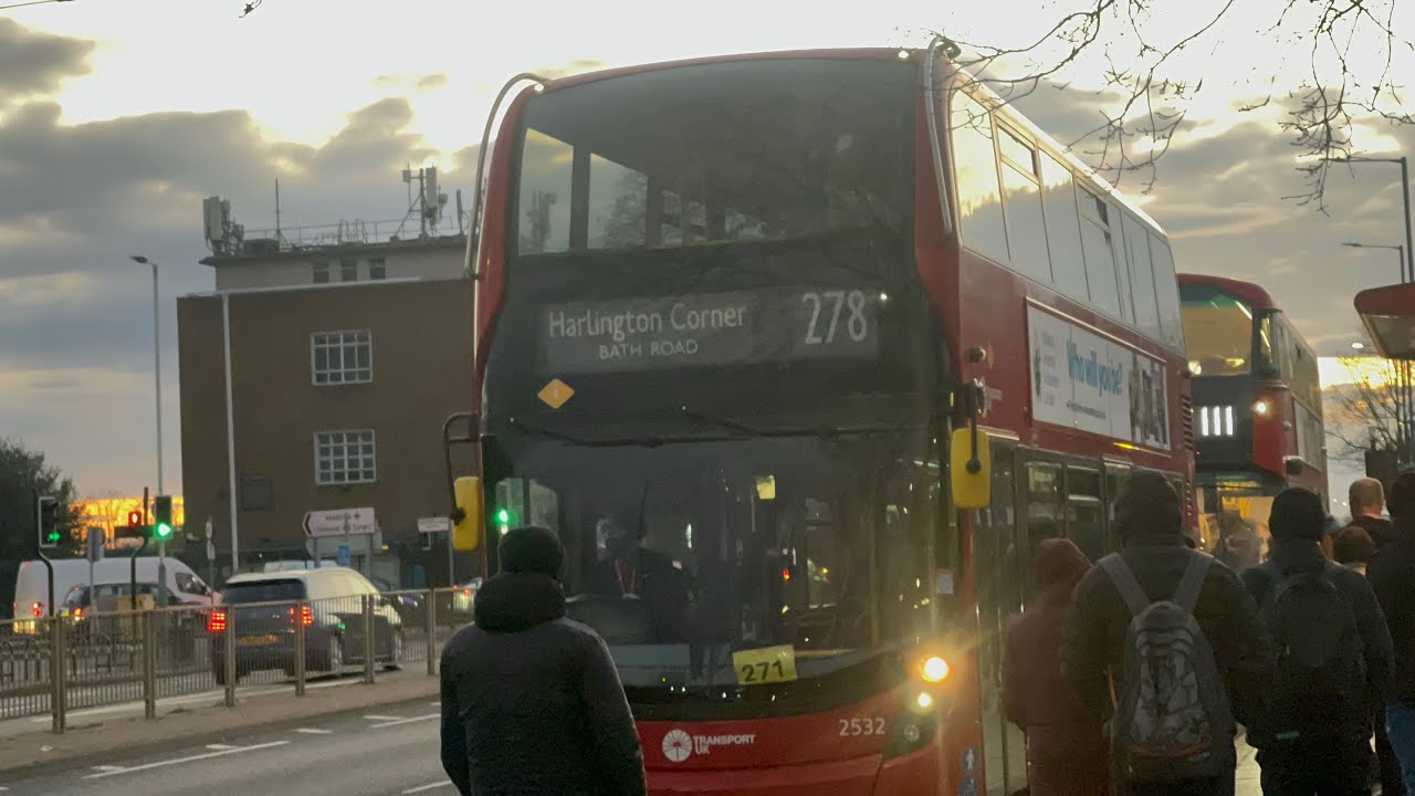 London Bus Route 278 Ride: Ruislip - Harlington Corner | *Transferred* 2532 | Abellio / T.U.K!!