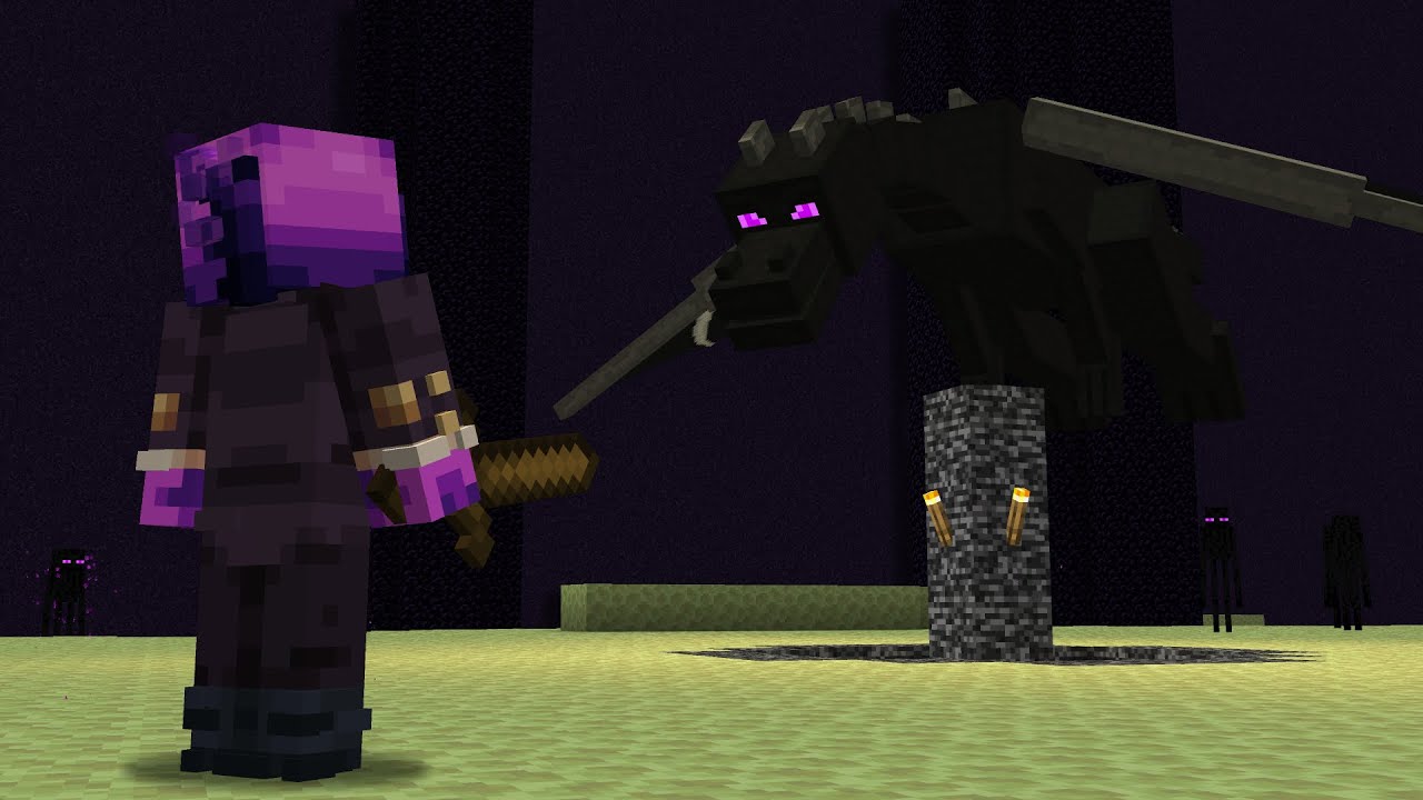 How I Beat Minecraft With A Wooden Sword