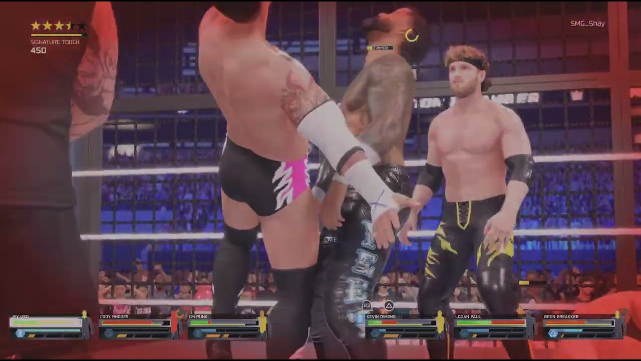 WWE 2K25 third person