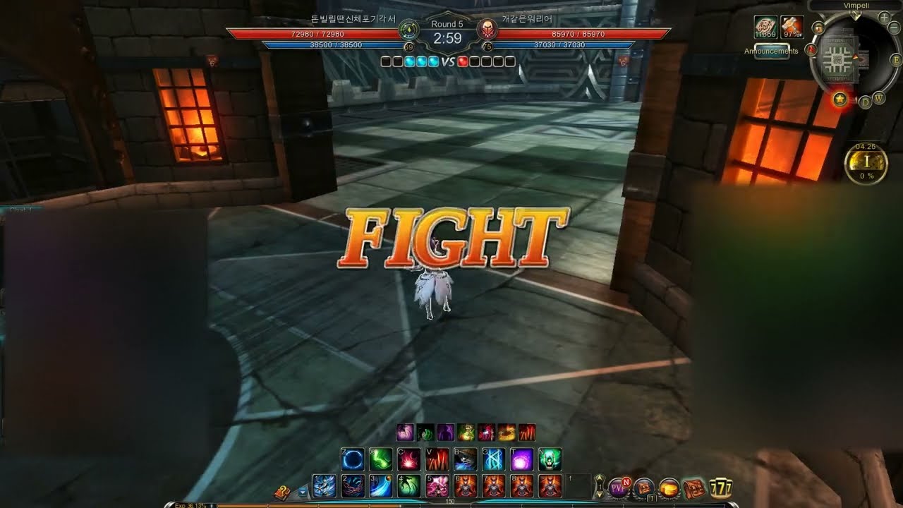 C9 Low Level PvP Demonisher vs Warrior