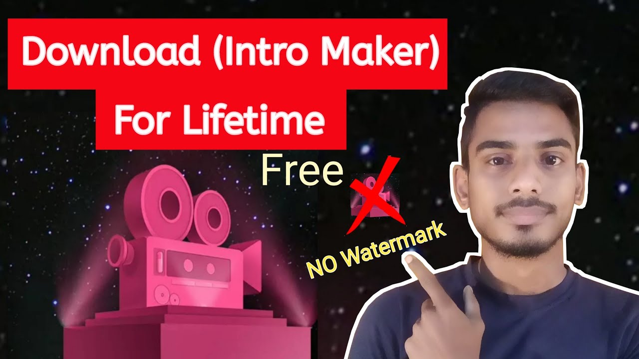 How to Download Intro Maker Apps Without Watermark For Lifetime (Free), RN tecH