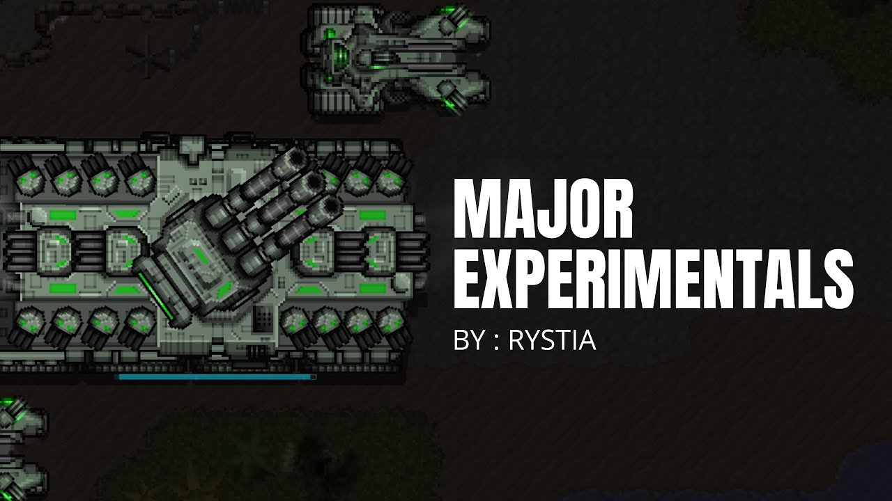 Major Experimentals | rusted warfare mod | cinematic preview