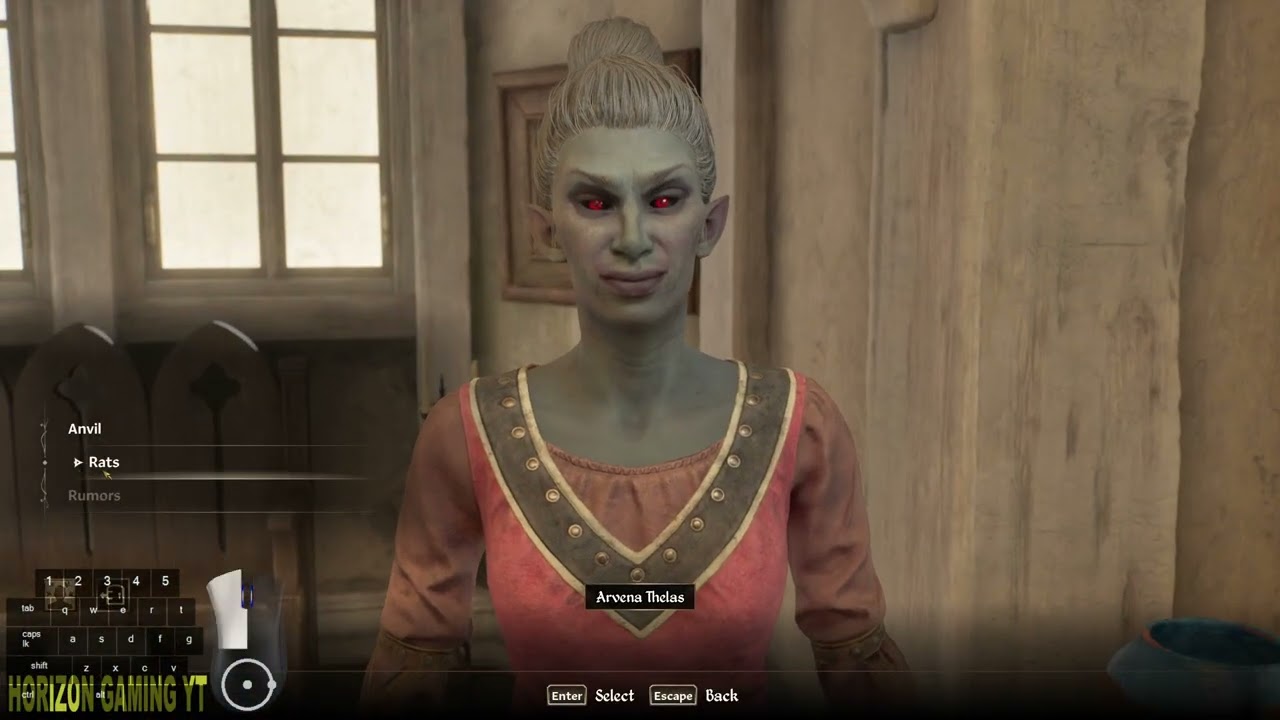 Oblivion Remastered Solve Arvena Thelas Problem in her Basement, Arvena Thelas House Location