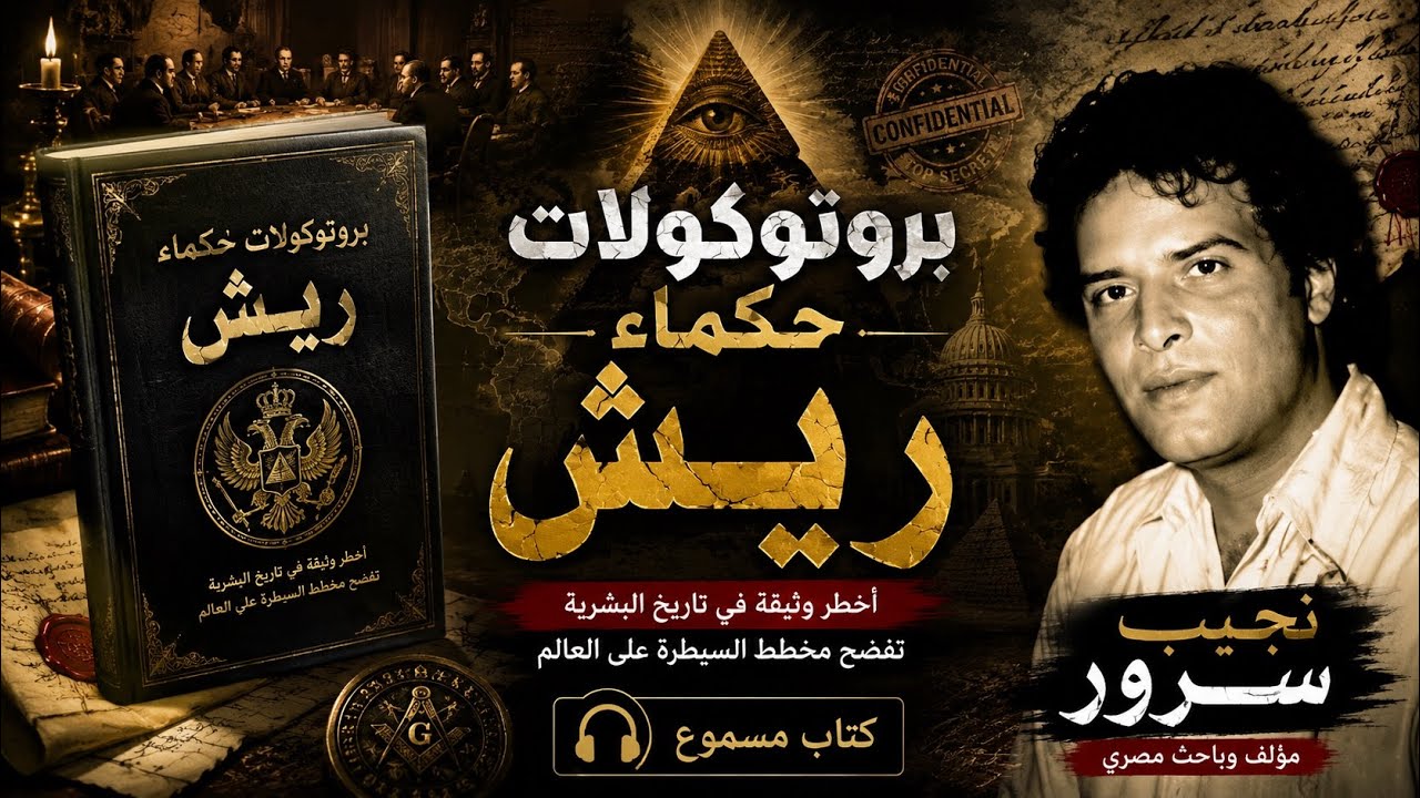 كتاب بروتوكولات حكماء ريش | كتاب مسموع | نجيب سرور
