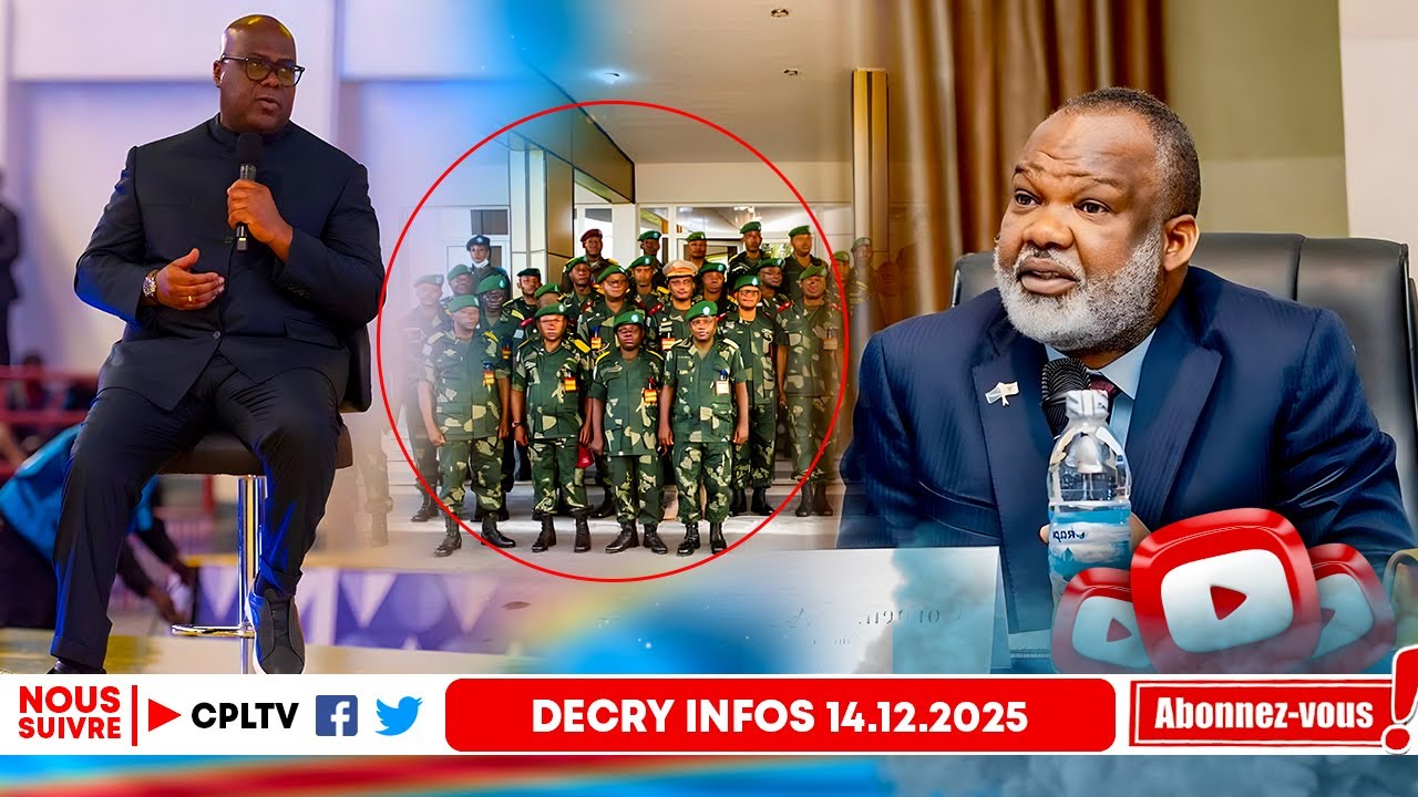 DECRY INFO 14.12.25,INSULTE CONTRE LES FARDC,FELIX ET FARDC,QUI EST CLOCHARD?NANGA AVANCE,KATANGA...