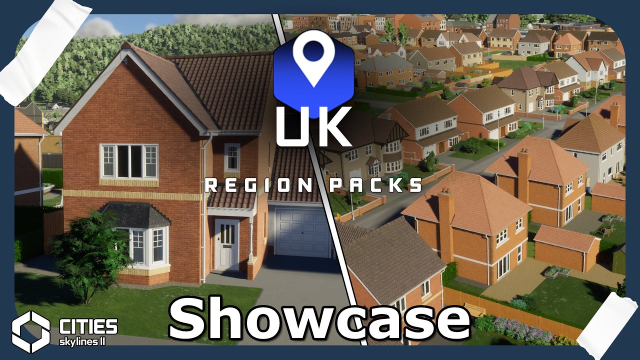 The British Region Pack has Low-Density Housing and I'm all here for it!
