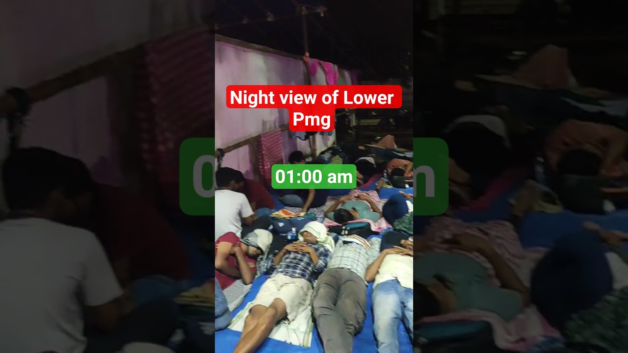 Night Moment of Lower PMG / ODISHA STUDENTS PROTEST #Strike #Genz G #protest