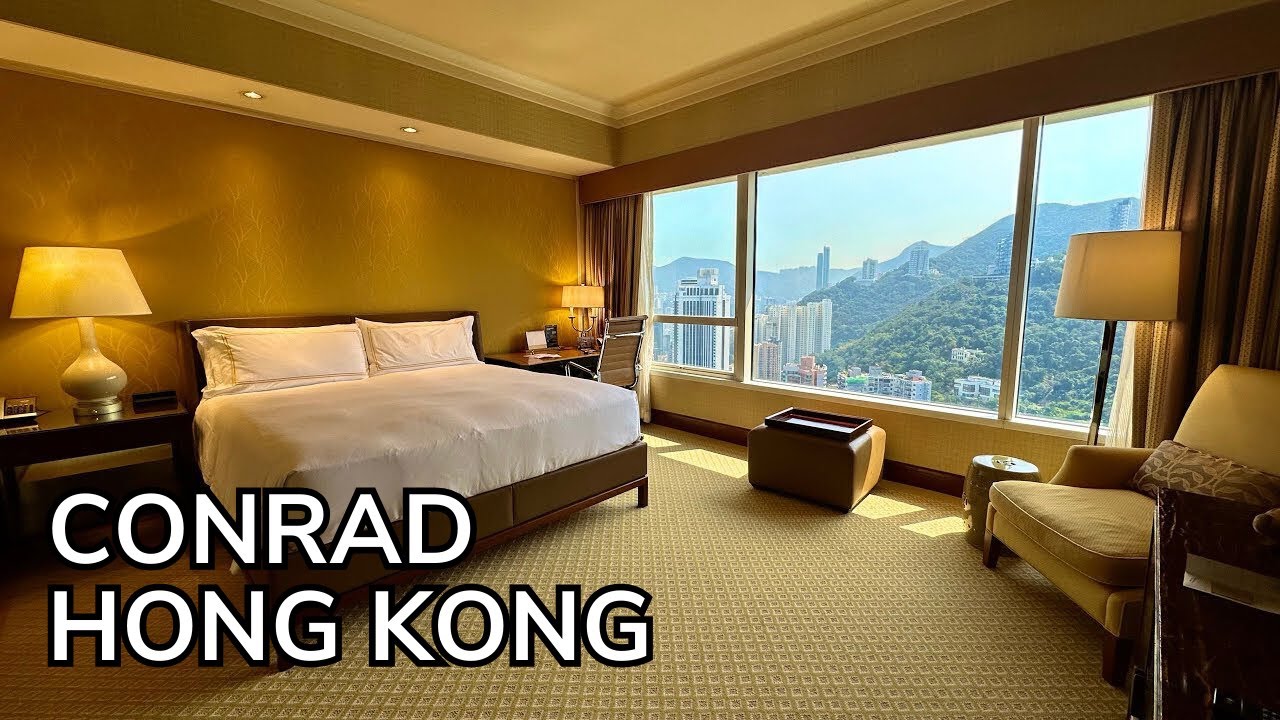 Top Floor Executive Room at the Conrad Hong Kong Hotel Review 2025