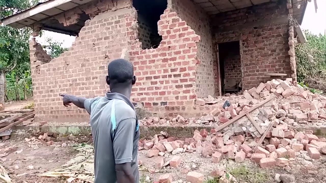 Agabuutikidde Abatannamanyika bazinze ekyalo ku makya ne bakoonera abatuuze amayumba.