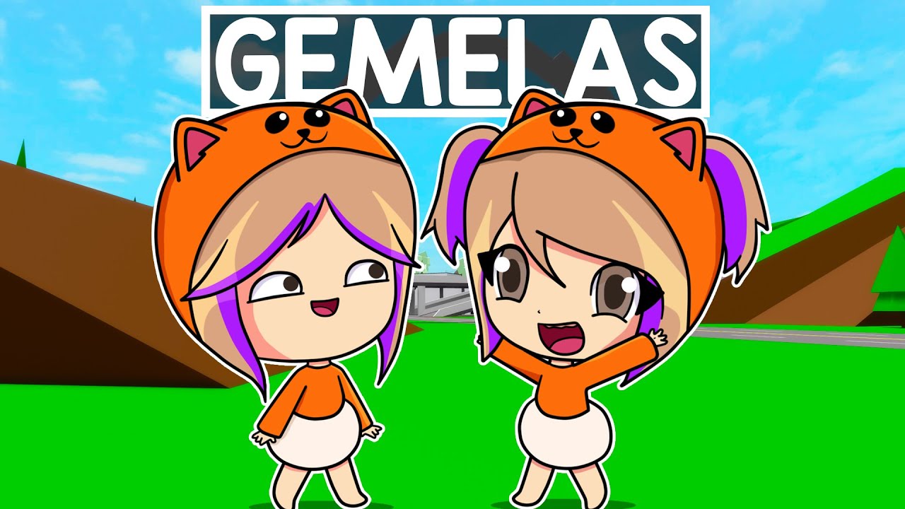 24 HORAS siendo BEBÉS GEMELAS con Mandarina en Brookhaven Roblox