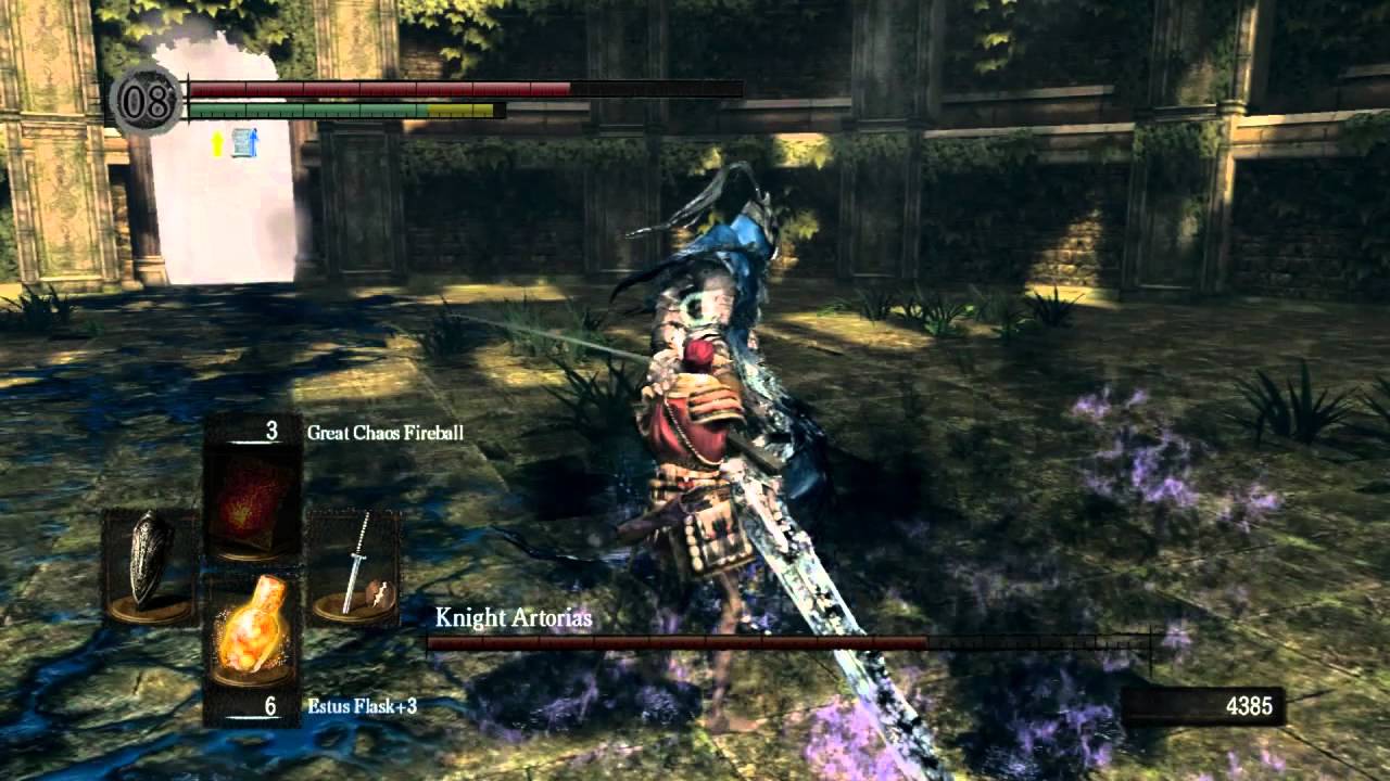 Dark Souls Prepare to Die Edition - Knight Artorias Boss Fight