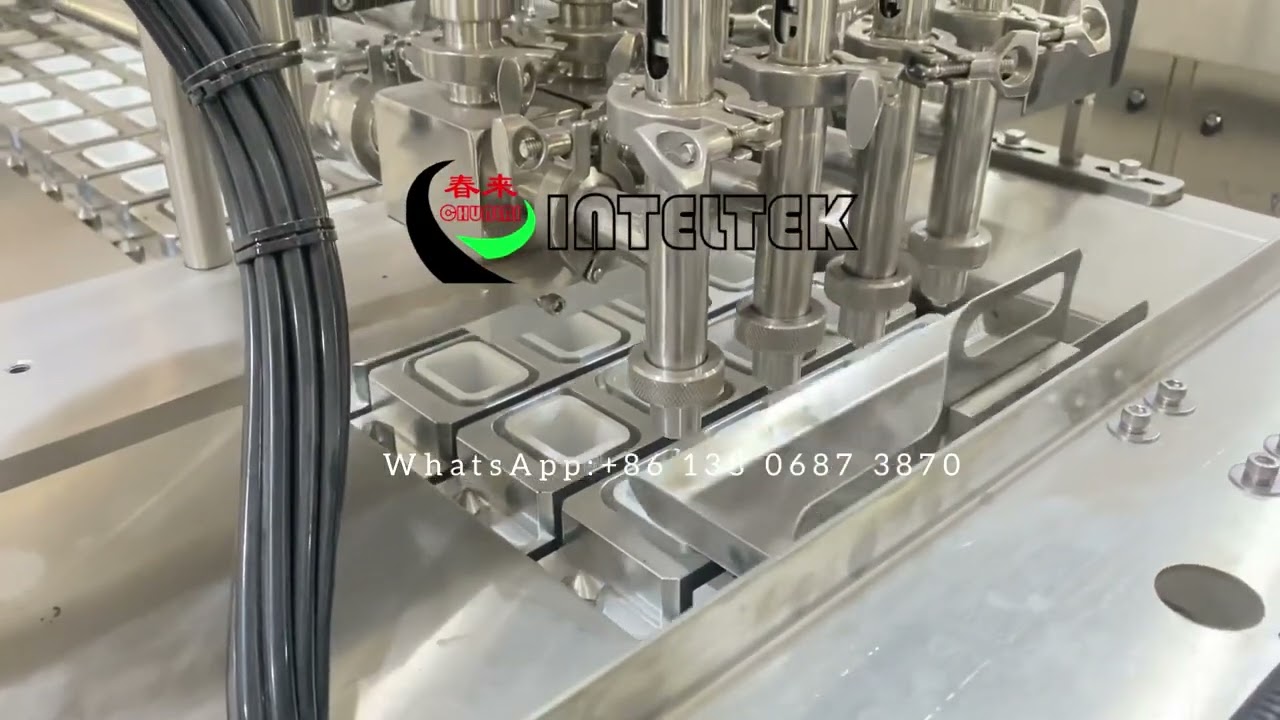 Chili sauce ketchup cup filling and sealing machine