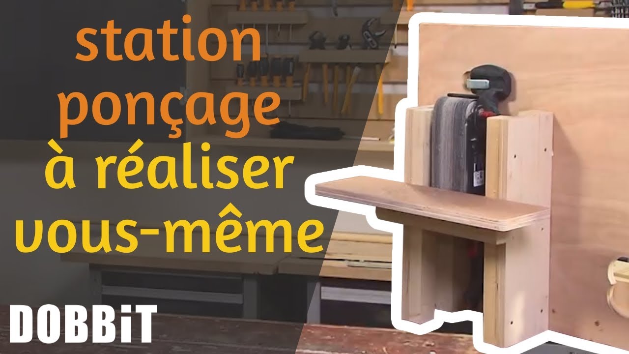 Fabriquez un pied pour ponceuse à bande dans votre atelier!