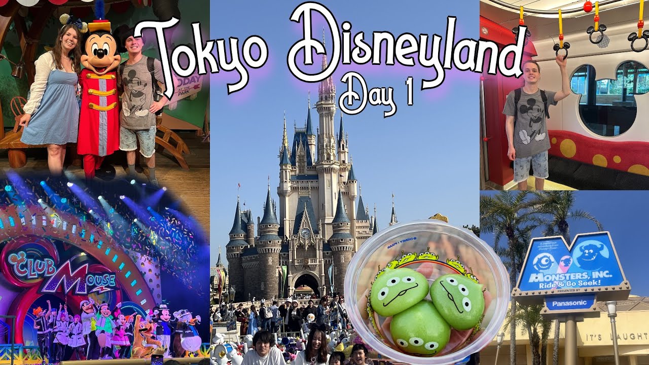 FIRST TIME in Tokyo Disneyland⭐ Beauty & the Beast ride, Shows & Fireworks!• Toy Story Hotel• Vlog 1