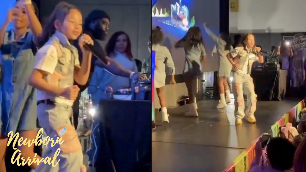 T.I. & Tiny's Daughter Heiress Puts On Stage Performance After Celebrating Her Tenth B-Day! 🎤