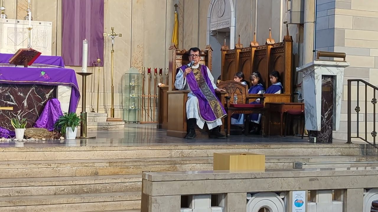  Homilía Fray Alfredo Parroquia Santos Inocentes March 6, 2026
