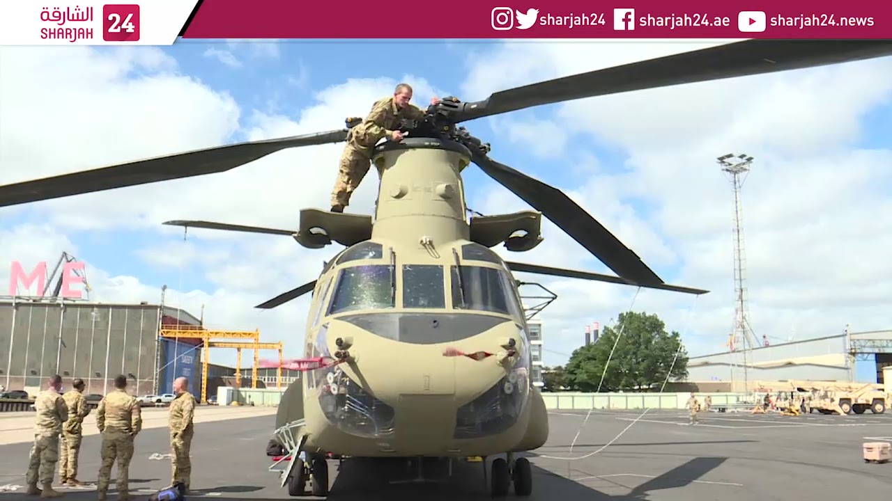 Helicopters arrive in Rotterdam to boost NATO forces
