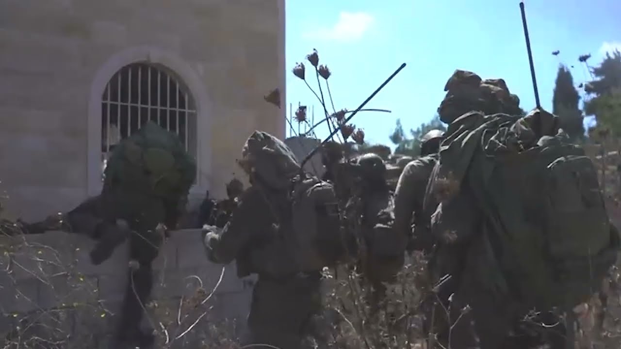 IDF's Golani Brigade enters Lebanon, dozens of weapons left behind by Hezbollah terrorists