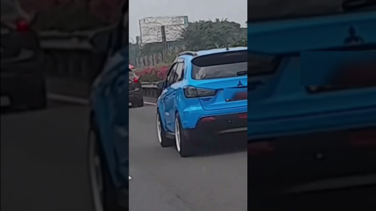 SUV Outlander Sport ini Modif nya Nggak Banyak Tapi Jadi Lebih Sporty.. 