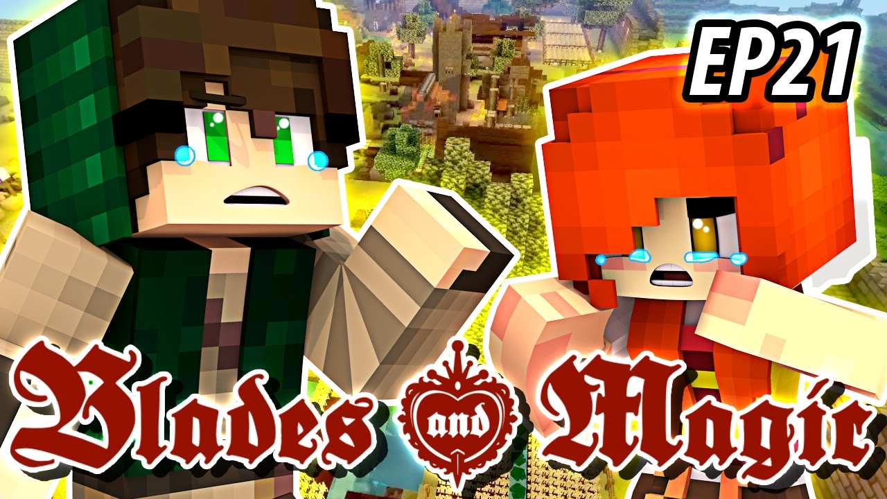 A Burnt Village, Where Home Was... - Blades and Magic EP21 - Minecraft Roleplay