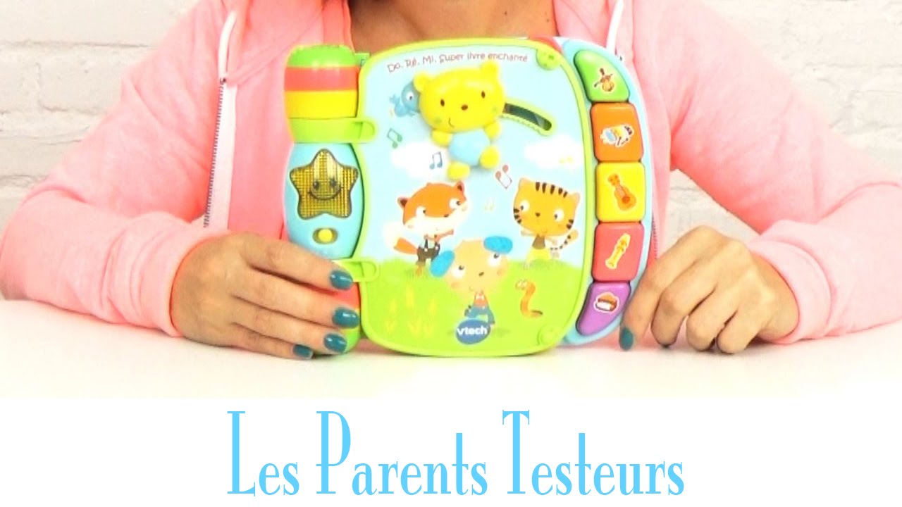 Super Livre enchante Do Re Mi Vtech Les Parents Testeurs