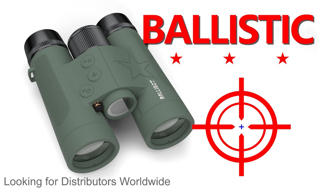 BALLIBOT Ballistic Calculator Laser Rangefinder binoculars BalliOcular