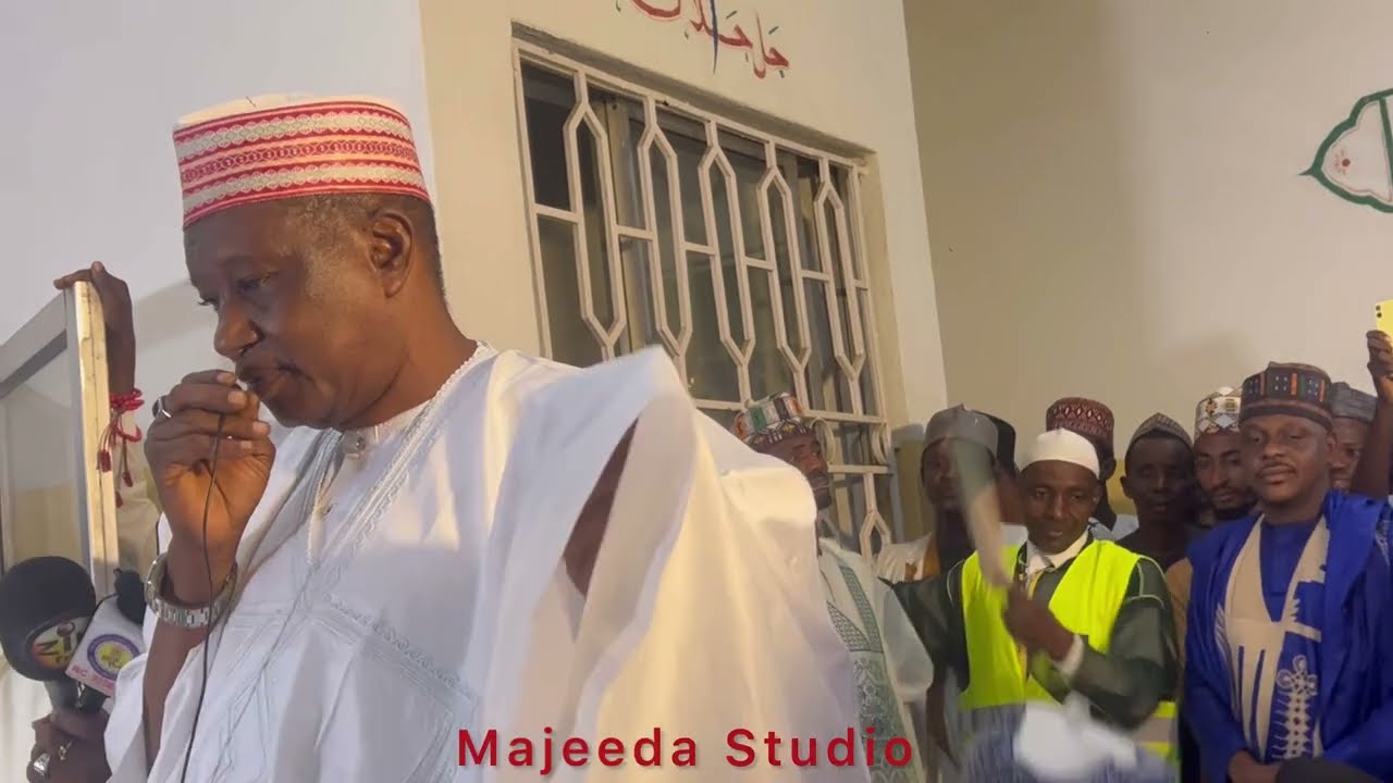 Taron Maulidin Shehu Ibrahim Nyass A kano yanan daram ba gudu baja da baya mataimakin governor kano