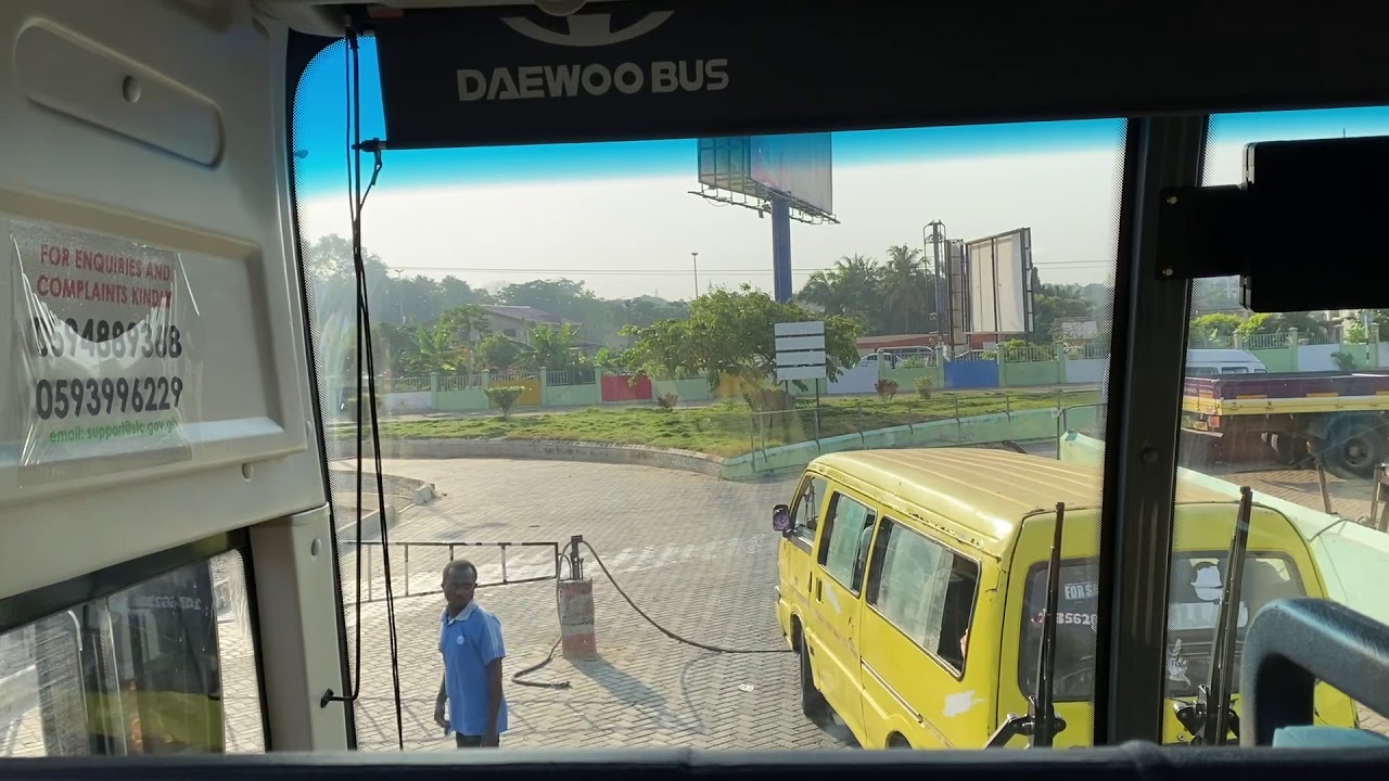 I traveled from Accra to Tamale by Bus! it took the WHOLE DAY! - Part 1