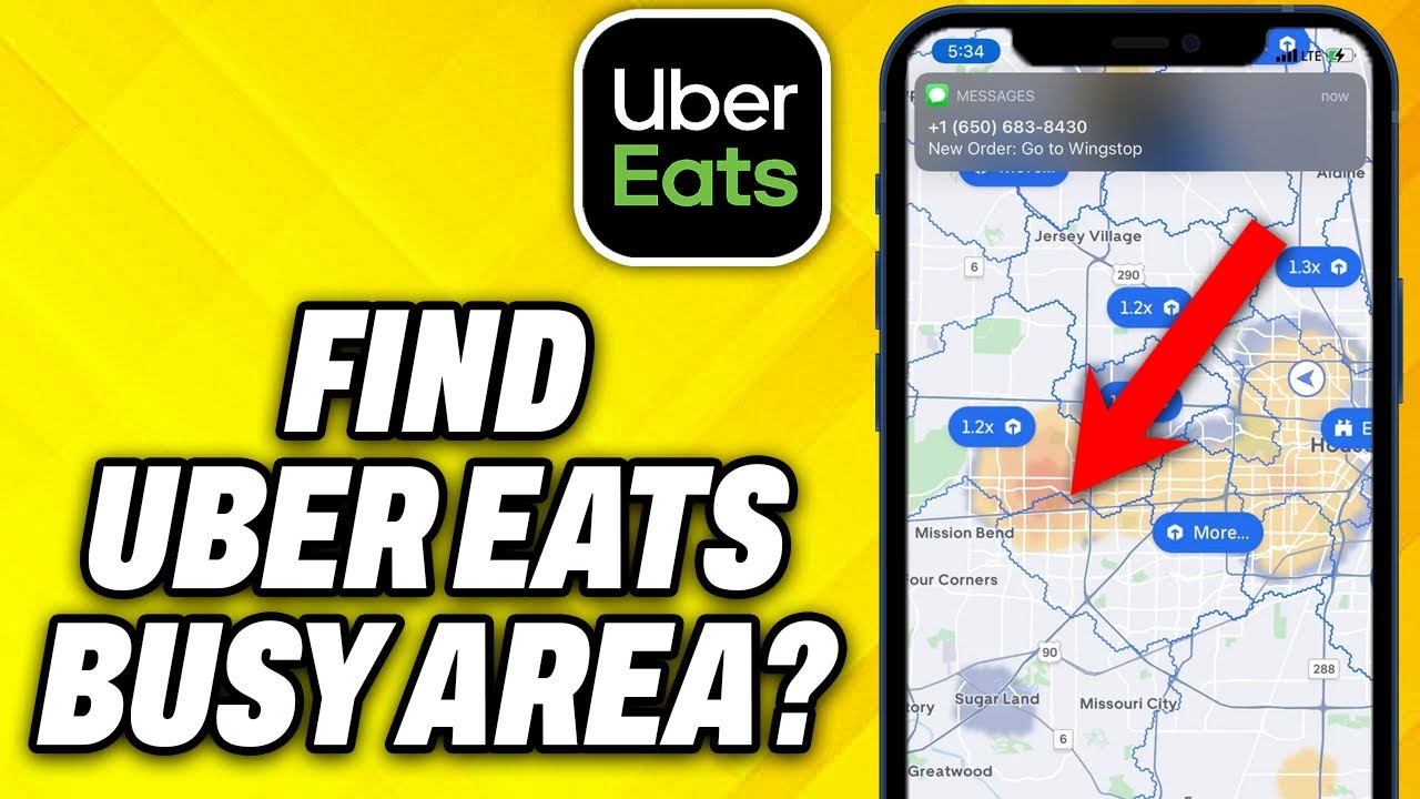 How To Find Uber Eats Busy Area (2025)