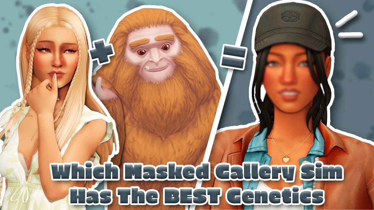 Which Random *MYSTERY SIM* Has The Best Genetics! 🧬😲 | Sims 4 Create-a-sim Challenge
