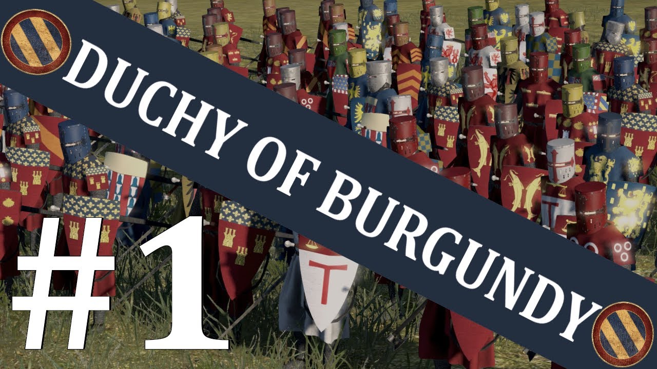 Medieval Kingdoms Total War 1212 AD: Duchy of Burgundy Campaign Gameplay #1